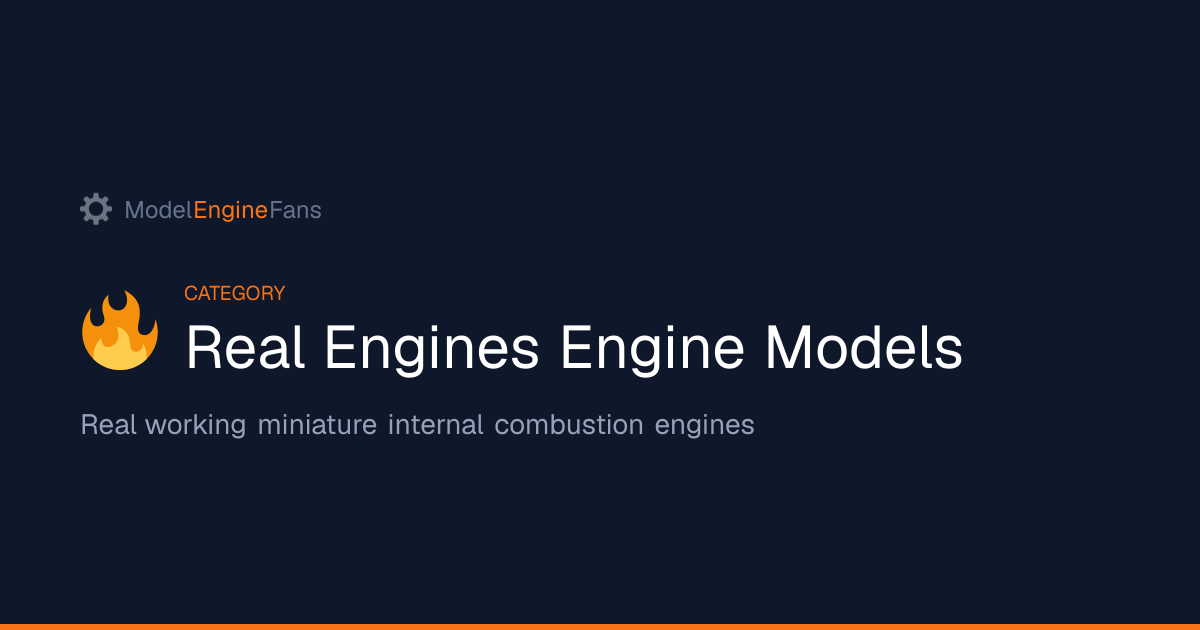 Best Real Engines Engine Models | Model Engine Fans
